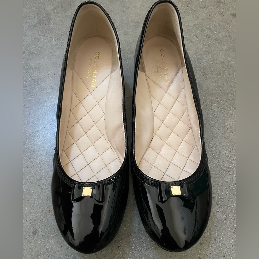 Cole Haan Tali Mini Bow Wedge Flats - Picture 3 of 8